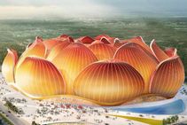 ಚೀನಾದಲ್ಲಿ ನಿರ್ಮಾಣವಾಗುತ್ತಿದೆ ವಿಶ್ವದ ಬೃಹತ್ ಫುಟ್ಬಾಲ್ ಸ್ಟೇಡಿಯಂ!