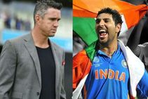 ಫುಟ್ಬಾಲ್‌ ಕ್ಲಬ್‌ಗಾಗಿ ಕೆವಿನ್ ಪೀಟರ್ಸನ್ ಕಾಲೆಳೆದ ಯುವರಾಜ್ ಸಿಂಗ್