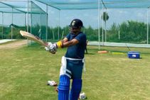 ನೆಟ್‌ನಲ್ಲಿ ಅಭ್ಯಾಸ ನಡೆಸಿದ ಸುರೇಶ್ ರೈನಾ, ರಿಷಭ್ ಪಂತ್: ವೀಡಿಯೊ