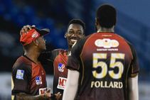 ಸಿಪಿಎಲ್: ಖಾರಿ ಪಿಯರೆ ಆಕರ್ಷಕ ಆಟ, ನೈಟ್‌ ರೈಡರ್ಸ್ ನಿಲ್ಲದ ಗೆಲುವಿನೋಟ