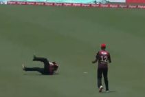 48ರ ಹರೆಯ ಪಕ್ಕಕ್ಕಿಟ್ಟು ಅದ್ಭುತ ಕ್ಯಾಚ್ ಪಡೆದ ಪ್ರವೀಣ್ ತಾಂಬೆ: ವೀಡಿಯೊ