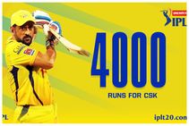 CSK ಪರ 4,000 ರನ್ ಮತ್ತು IPLನಲ್ಲಿ ವಿಕೆಟ್ ಹಿಂಬದಿ 150 ಬಲಿ ಪಡೆದ ಧೋನಿ