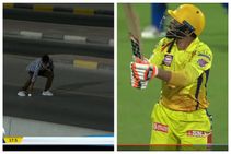 ಶಾರ್ಜಾ ಸ್ಟೇಡಿಯಂ ಆಚೆಗೆ ಸಿಕ್ಸರ್ ಹೊಡೆದ ಜಡೇಜಾ! ಪ್ರಾಣವನ್ನು ಪಣಕ್ಕಿಟ್ಟು ಚೆಂಡನ್ನು ಎತ್ತಿಕೊಂಡ ಬಾಲಕ