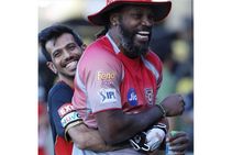 ಟಿಮೊನ್ & ಪುಂಬಾ ಮತ್ತೆ ಒಂದಾದ್ರು! ಗೇಲ್ ಜೊತೆ ಚಹಾಲ್ ತುಂಟಾಟ