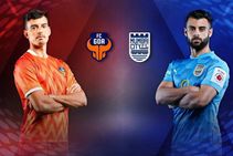 ಐಎಸ್‌ಎಲ್:ಎಫ್‌ಸಿ ಗೋವಾ vs ಮುಂಬೈಸಿಟಿ, Live ಸ್ಕೋರ್‌ಕಾರ್ಡ್