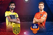 ಐಎಸ್‌ಎಲ್: ಹೈದರಾಬಾದ್ ಎಫ್‌ಸಿ vs ಎಫ್‌ಸಿ ಗೋವಾ, Live ಸ್ಕೋರ್‌