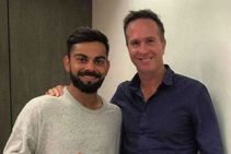 ಕೊಹ್ಲಿ ಬ್ಯಾಟಿಂಗ್‌ಗೆ ಬಂದಾಗ ಎಚ್ಚರಿಸಲು ಮಗ ಹೇಳ್ತಾನೆ: ಮೈಕಲ್ ವಾನ್