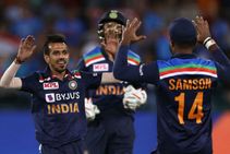 ಭಾರತ vs ಆಸ್ಟ್ರೇಲಿಯಾ, ಟಿ20: ಚಾಹಲ್ ಮ್ಯಾಜಿಕ್‌ಗೆ ಶರಣಾದ ಆಸೀಸ್