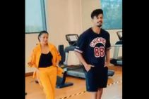 ಶ್ರೇಯಸ್ ಐಯ್ಯರ್ ಜೊತೆ ಹೆಜ್ಜೆ ಹಾಕಿದ ಚಾಹಲ್ ಪತ್ನಿ ಧನಶ್ರೀ: ವಿಡಿಯೋ