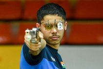 ISSF World Cup: ವಿಜಯ್‌ವೀರ್‌-ತೇಜಸ್ವಿನಿಗೆ ಜೋಡಿಗೆ ಚಿನ್ನದ ಪದಕ