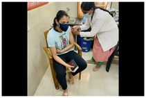 ಕೊರೊನಾ ಲಸಿಕೆ ಹಾಕಿಸಿಕೊಂಡ ಸ್ಮೃತಿ ಮಂದಾನ