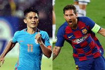 ಅತ್ಯಧಿಕ ಗೋಲ್ ಪಟ್ಟಿಯಲ್ಲಿ ಲಿಯೋನೆಲ್ ಮೆಸ್ಸಿ ಹಿಂದಿಕ್ಕಿದ ಸುನಿಲ್ ಛೆಟ್ರಿ!