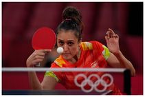 ಟೇಬಲ್ ಟೆನಿಸ್: ಭರ್ಜರಿ ಗೆಲುವಿನೊಂದಿಗೆ ಮೂರನೇ ಸುತ್ತಿಗೆ ಮನಿಕಾ ಬಾತ್ರಾ