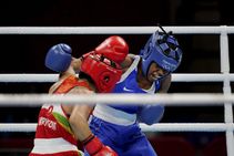 ಹೆರ್ನಾಂಡೆಜ್ ಗಾರ್ಸಿಯಾ ಸೋಲಿಸಿ ಮುನ್ನಡೆ ಸಾಧಿಸಿದ ಮೇರಿ ಕೋಮ್