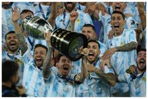 ಕೋಪಾ ಅಮೆರಿಕಾ: ಅರ್ಜೆಂಟಿನಾ ತಂಡದ ಲಾಕರ್ ರೂಮ್‌ನಲ್ಲಿ ಟ್ರೋಫಿ ಹಿಡಿದು ಮೆಸ್ಸಿ ಸಂಭ್ರಮ: ವಿಡಿಯೋ