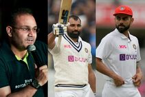 ಮೊಹಮ್ಮದ್ ಶಮಿಯನ್ನು ಹೊಗಳಲು ಹೋಗಿ ವಿರಾಟ್ ಕೊಹ್ಲಿಯನ್ನು ಅವಮಾನಿಸಿದ ಸೆಹ್ವಾಗ್!