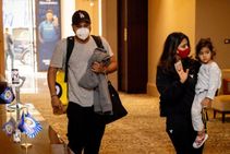 ಐಪಿಎಲ್: ಅಬುಧಾಬಿಗೆ ಬಂದಿಳಿದ ರೋಹಿತ್ ಶರ್ಮಾ, ಜಸ್‌ಪ್ರೀತ್‌ ಬೂಮ್ರಾ