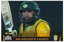 ಲೆಜೆಂಡ್ಸ್ ಕ್ರಿಕೆಟ್ ಲೀಗ್: 206 ರನ್ ಚೇಸ್ ಮಾಡಿದ ಏಷ್ಯಾ ಲಯನ್ಸ್‌ಗೆ ರೋಚಕ ಜಯ