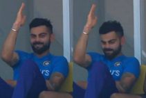 ಭಾರತ vs ದ.ಆಫ್ರಿಕಾ: ಎರಡನೇ ಏಕದಿನ ಪಂದ್ಯದ ವೇಳೆ ಕೊಹ್ಲಿ ಡಾನ್ಸ್; ವಿಡಿಯೋ ವೈರಲ್