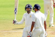 ಕರ್ನಾಟಕ vs ಜಮ್ಮು ಕಾಶ್ಮೀರ: ಕರ್ನಾಟಕದ ಗೆಲುವಿಗೆ ಇನ್ನು ಆರೇ ಮೆಟ್ಟಿಲುಗಳು