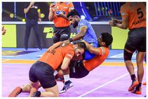 ಪ್ರೊ ಕಬಡ್ಡಿ: ಯುಪಿ ಯೋಧಾ, ಯು ಮುಂಬಾ, ಹರಿಯಾಣ ಸ್ಟೀಲರ್ಸ್‌ಗೆ ಗೆಲುವು