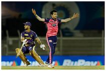 RR vs KKR: ಹ್ಯಾಟ್ರಿಕ್ ವಿಕೆಟ್ ಪಡೆದ ಚಾಹಲ್: ಒಂದೇ ಓವರ್‌ನಲ್ಲಿ 4 ವಿಕೆಟ್ ಪಡೆದ ಯುಜಿ