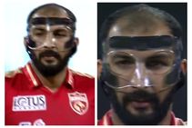 PBKS VS CSK: ಹೆಡ್ ಪ್ರೊಟೆಕ್ಷನ್ ಧರಿಸಿ ಬೌಲಿಂಗ್ ಮಾಡಿದ ರಿಷಿ ಧವನ್