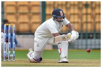 ರಣಜಿ ಫೈನಲ್: ಸರ್ಫರಾಜ್ ಖಾನ್ ಶತಕ, ಮುಂಬೈ 374 ರನ್‌ಗಳಿಗೆ ಆಲೌಟ್‌