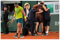 ಫ್ರೆಂಚ್ ಓಪನ್, ಸೆಮಿಫೈನಲ್: ಗಾಯಗೊಂಡು ಜ್ವೆರೆವ್ ನಿವೃತ್ತಿ: ಫೈನಲ್ ಹಂತಕ್ಕೇರಿದ ನಡಾಲ್