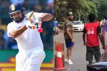 ವಿಶ್ರಾಂತಿ ವೇಳೆ ಮಕ್ಕಳೊಂದಿಗೆ ಗಲ್ಲಿ ಕ್ರಿಕೆಟ್ ಆಡಿದ ರೋಹಿತ್ ಶರ್ಮಾ; ವಿಡಿಯೋ ವೈರಲ್