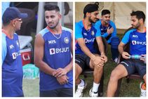 ದ. ಆಫ್ರಿಕಾ ವಿರುದ್ಧ ಅಬ್ಬರಿಸಲು ರೆಡಿಯಾಗಿದ್ದಾರೆ ಇಬ್ಬರು ಯುವ ವೇಗಿಗಳು: ದ್ರಾವಿಡ್ ಗರಡಿಯಲ್ಲಿ ಅಭ್ಯಾಸ