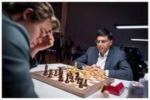 ನಾರ್ವೆ ಚೆಸ್: ವಿಶ್ವ ಚಾಂಪಿಯನ್ ಕಾರ್ಲ್‌ಸನ್ ಮಣಿಸಿ ಅಗ್ರಸ್ಥಾನಕ್ಕೇರಿದ ವಿಶ್ವನಾಥನ್ ಆನಂದ್