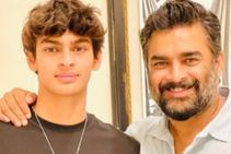 ರಾಷ್ಟ್ರೀಯ ಜೂನಿಯರ್ ಈಜು ದಾಖಲೆ ಮುರಿದ ನಟ ಮಾಧವನ್ ಪುತ್ರ ವೇದಾಂತ್; ತಂದೆಗೆ ಹೆಮ್ಮೆ