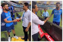 ಕೊಹ್ಲಿ, ಪಾಂಡ್ಯನನ್ನು ಭೇಟಿ ಮಾಡಿದ ಪಾಕಿಸ್ತಾನದ ಖ್ಯಾತ ಮೀಮ್ಸ್ ಸ್ಟಾರ್: ಪಾಕ್ ಆಟಗಾರರ ಫಿಟ್ನೆಸ್ ಕುರಿತು ತಮಾಷೆಯ ವೀಡಿಯೋ!