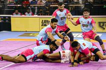 ಪ್ರೊ ಕಬಡ್ಡಿ ಲೀಗ್ 9; ಗುಜರಾತ್ ಜೈಂಟ್ಸ್ ವಿರುದ್ಧ ಗೆದ್ದು ಹ್ಯಾಟ್ರಿಕ್ ಜಯ ಸಾಧಿಸಿದ ಜೈಪುರ ಪಿಂಕ್ ಪ್ಯಾಂಥರ್ಸ್