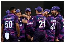 ಟಿ20 ವಿಶ್ವಕಪ್: 2 ಬಾರಿಯ ಚಾಂಪಿಯನ್ನರಿಗೆ ಮೊದಲ ಪಂದ್ಯದಲ್ಲೇ ಆಘಾತ: ವಿಂಡೀಸ್ ಪಡೆಯನ್ನು ಕೆಡವಿದ ಸ್ಕಾಟ್ಲೆಂಡ್