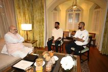 ಬೆಂಗಳೂರಿನಲ್ಲಿ ಕೇಂದ್ರ ಗೃಹ ಸಚಿವ ಅಮಿತ್ ಶಾ ಭೇಟಿಯಾದ ಪಾಂಡ್ಯ ಬ್ರದರ್ಸ್