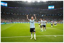 ಫಿಫಾ ವಿಶ್ವಕಪ್: ಪೊಲೆಂಡ್ ವಿರುದ್ಧ 2-0 ಅಂತರದಿಂದ ಗೆದ್ದು ಬೀಗಿದ ಮೆಸ್ಸಿ ಪಡೆ