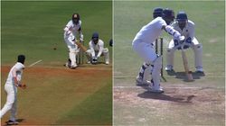 Ranji Trophy: ಗಾಯಗೊಂಡರು ಛಲ ಬಿಡದ ಹನುಮ ವಿಹಾರಿ: ಒಂದೇ ಕೈನಲ್ಲಿ ಬ್ಯಾಟಿಂಗ್!