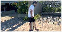 Rishabh Pant: ನಡೆಯಲು ಆರಂಭಿಸಿದ ರಿಷಭ್ ಪಂತ್: ಟ್ವಿಟ್ಟರ್‌ನಲ್ಲಿ ಫೋಟೊ ಹಂಚಿಕೊಂಡ ಕ್ರಿಕೆಟಿಗ