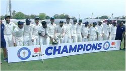 Irani Cup 2023: ಮಧ್ಯಪ್ರದೇಶ ವಿರುದ್ಧ 238 ರನ್‌ಗಳ ಭರ್ಜರಿ ಜಯ: ಇರಾನಿ ಕಪ್ ಗೆದ್ದ ಶೇಷ ಭಾರತ