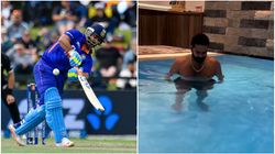 Rishabh Pant : ಈಜುಕೊಳದಲ್ಲಿ ವಾಕಿಂಗ್ ಮಾಡಿದ ರಿಷಬ್ ಪಂತ್: ಬೇಗ ಹುಷಾರಾಗಿ ಎಂದ ಫ್ಯಾನ್ಸ್