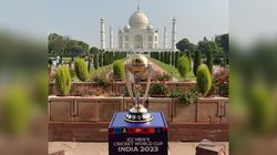 World Cup 2023 Trophy: ಪ್ರಪಂಚದ 7ನೇ ಅದ್ಭುತ ತಾಜ್‌ಮಹಲ್ ತಲುಪಿದ ವಿಶ್ವಕಪ್ ಟ್ರೋಫಿ