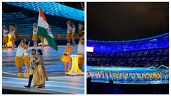 ಏಷ್ಯನ್ ಗೇಮ್ಸ್‌ಗೆ ಅದ್ದೂರಿ ಚಾಲನೆ: ಲೊವ್ಲಿನಾ, ಹರ್ಮನ್‌ಪ್ರೀತ್ ಸಿಂಗ್ ನೇತೃತ್ವದಲ್ಲಿ ಭಾರತದ ಪರೇಡ್