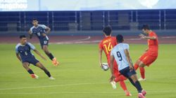 Asian Games 2023: ಫುಟ್ಬಾಲ್‌ನಲ್ಲಿ ಮೊದಲ ಪಂದ್ಯದಲ್ಲೇ ಎಡವಿದ ಭಾರತ: ಚೀನಾಗೆ ಭರ್ಜರಿ ಗೆಲುವು