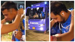 India vs England: ಲಕ್ನೋಗೆ ಬಂದಿಳಿದ ಭಾರತ ತಂಡಕ್ಕೆ ಮುತ್ತಿನಮಾಲೆಯ ಸ್ವಾಗತ!