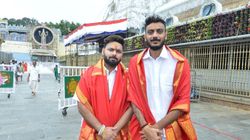 ಏಕದಿನ ವಿಶ್ವಕಪ್ ತಪ್ಪಿಸಿಕೊಂಡ ಬಳಿಕ ತಿರುಪತಿ ತಿಮ್ಮಪ್ಪನ ದೇವಸ್ಥಾನಕ್ಕೆ ಭೇಟಿ ನೀಡಿದ ರಿಷಭ್ ಪಂತ್, ಅಕ್ಷರ್ ಪಟೇಲ್!
