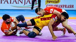 ಪ್ರೊ ಕಬಡ್ಡಿ ಲೀಗ್ 10: ಉದ್ಘಾಟನಾ ಪಂದ್ಯದಲ್ಲಿ ತೆಲುಗು ಟೈಟಾನ್ಸ್ ವಿರುದ್ಧ ಗುಜರಾತ್ ಜೈಂಟ್ಸ್‌ಗೆ ರೋಚಕ ಗೆಲುವು