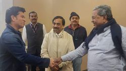 ಕ್ರಿಕೆಟ್ ಲೆಜೆಂಡ್ ಸಚಿನ್ ತೆಂಡೂಲ್ಕರ್ ಭೇಟಿಯಾದ ಕರ್ನಾಟಕ ಸಿಎಂ ಸಿದ್ದರಾಮಯ್ಯ; ಚರ್ಚೆಯಾಗಿದ್ದೇನು?