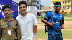 IPL 2024: ವಿಮಾನ ನಿಲ್ದಾಣದ ಸೆಕ್ಯುರಿಟಿ ಗಾರ್ಡ್, GT ಸಹ ಆಟಗಾರನ ತಂದೆ ಭೇಟಿಯಾದ ಶುಭ್ಮನ್ ಗಿಲ್; ಯಾರವರು?